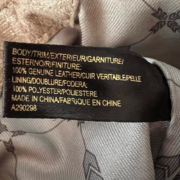 Aimee Kestenberg Gold Metallic Bali 2 Slouchy Foldover Crossbody Bag - Picture 9 of 12